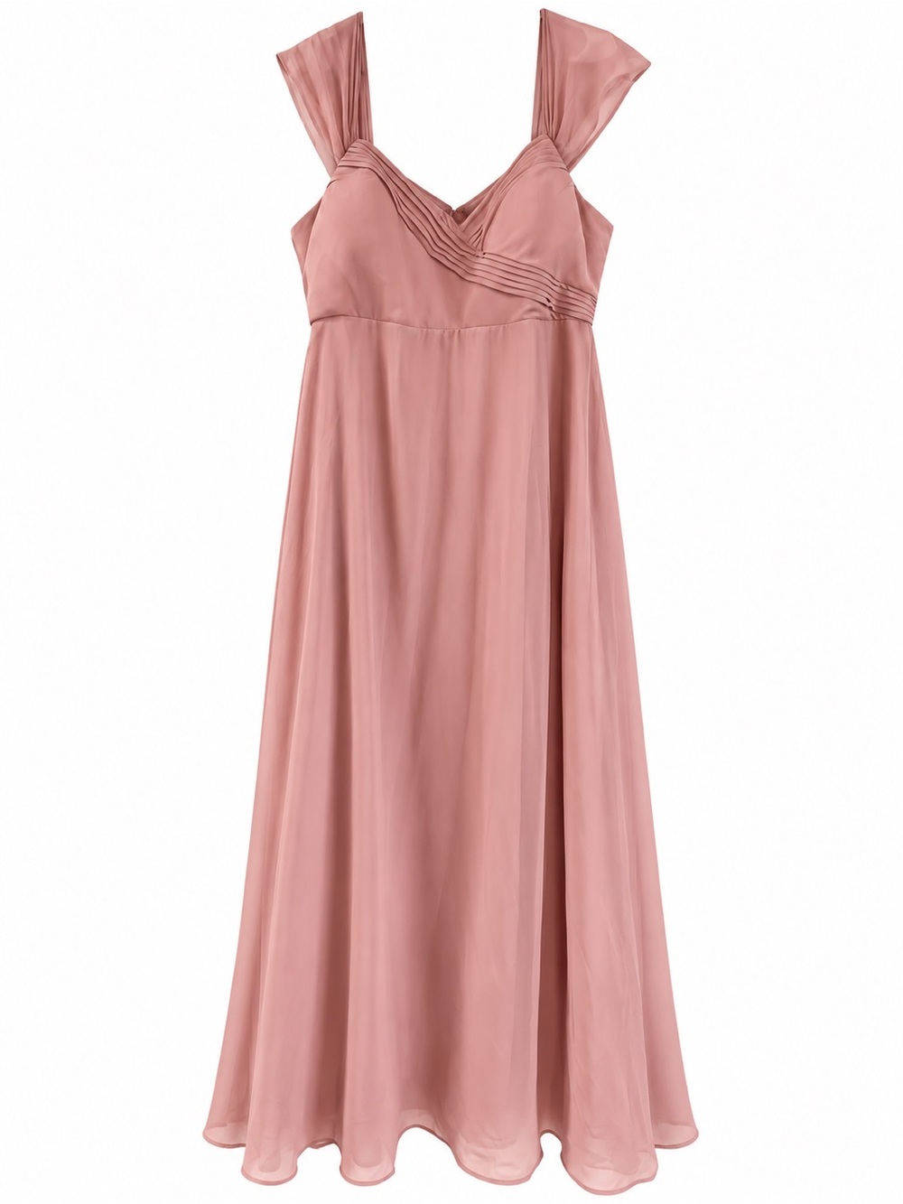 Birdy Grey Dusty Rose Chiffon A-Line Bridesmaid Dress